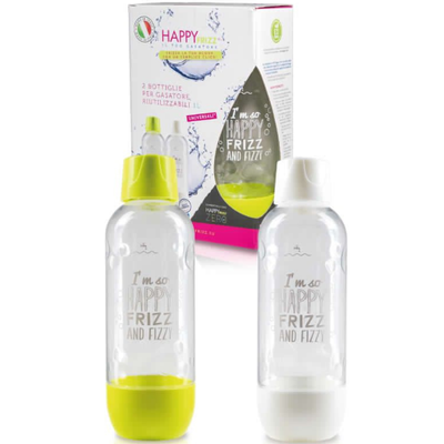 HAPPY FRIZZ BOTTLE SET 1L 2PACK BOT01